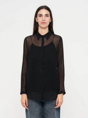 Bluzka Armani Exchange czarny