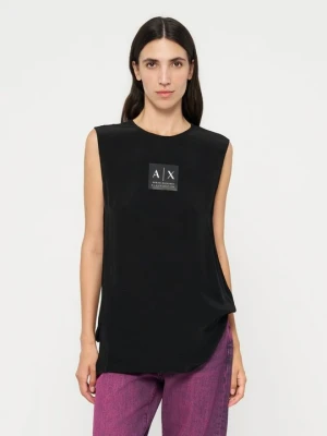 Bluzka Armani Exchange czarny