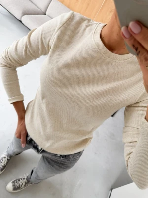 Bluzka Basic Prążkowana Konopia ClothStore