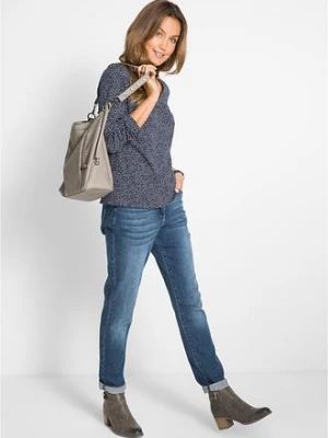 Bluzka bawełniana z czystej bawełny organicznej bonprix