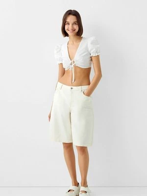 Bluzka Bershka biały