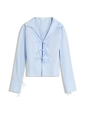 Bluzka Bershka jasnoniebieski