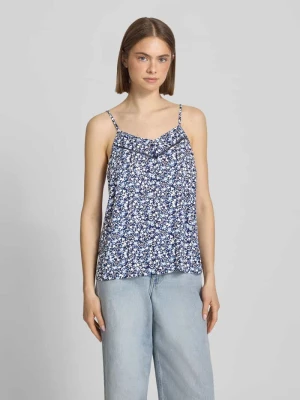 Bluzka bez rękawów o kroju regular fit z czystej wiskozy model 'NALA LIFE' Only