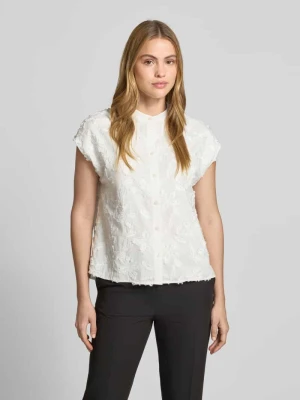 Bluzka bez rękawów o kroju relaxed fit z domieszką bawełny s.Oliver BLACK LABEL