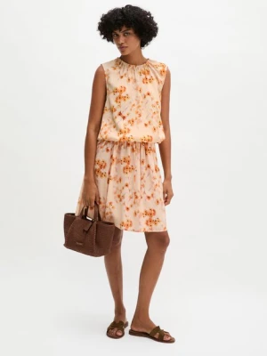 Bluzka bez rękawów z nadrukiem regular Marc O'Polo