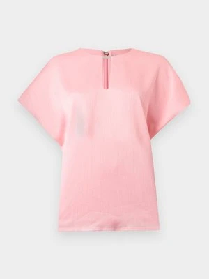 Bluzka Calvin Klein jasnoróżowy