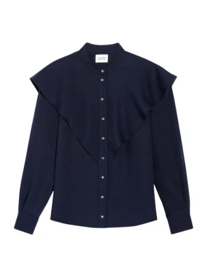 Bluzka CLAUDIE PIERLOT granatowy