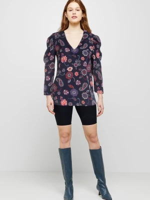 Bluzka CLAUDIE PIERLOT granatowy