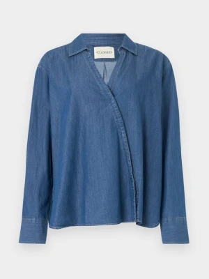 Bluzka Closed niebieski denim