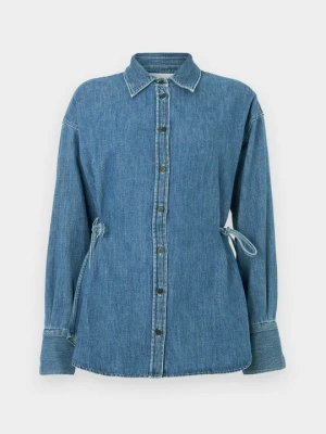 Bluzka Closed niebieski denim