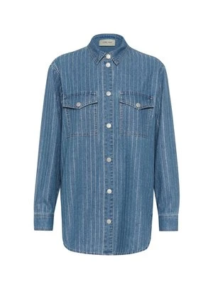 Bluzka Cream niebieski denim