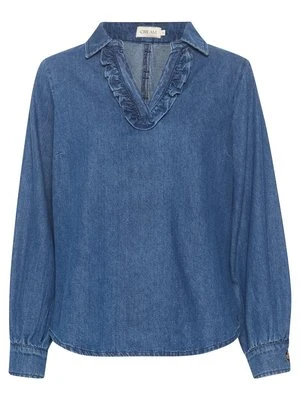 Bluzka Cream niebieski denim