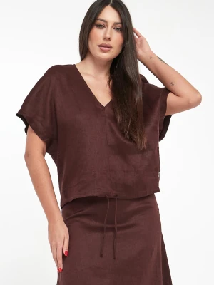 Bluzka damska lniana Dora ECOALF