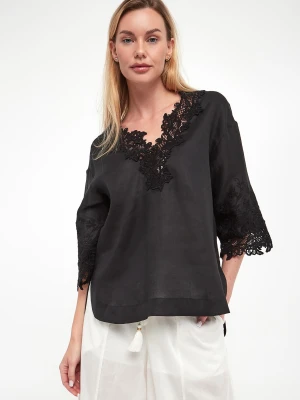Bluzka damska lniana ERMANNO SCERVINO LIFE