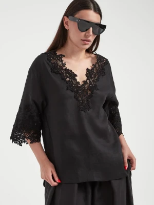 Bluzka damska lniana ERMANNO SCERVINO LIFE