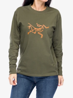 Bluzka damska z długim rękawem Arcteryx Archaeopteryx Logo LS - tatsu/solaris