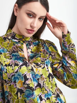 Bluzka damska z jedwabiem GESTUZ