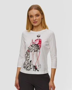 Bluzka Damska Z Printem Sportalm