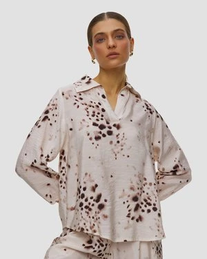 Bluzka Damska Z Z Kreszowanej Wiskozy Deha