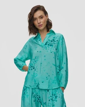 Bluzka Damska Z Z Kreszowanej Wiskozy Deha