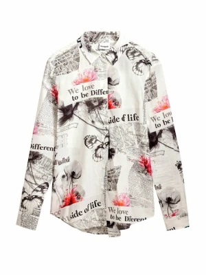 Bluzka Desigual biały