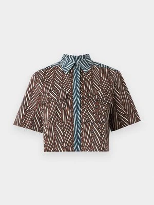 Bluzka Diane Von Furstenberg brązowy
