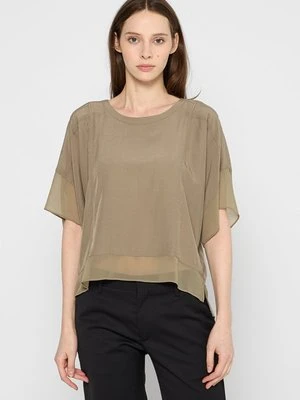 Bluzka DKNY taupe