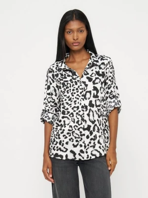 Bluzka DKNY mleczny