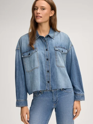 Bluzka dżinsowa Ursa w kolorze niebieskiego denimu JOOP!