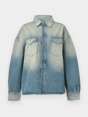 Bluzka EB DENIM niebieski denim