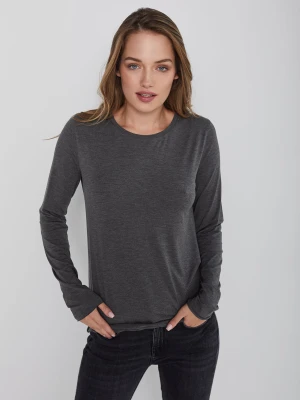 BLUZKA EMMA MODAL CIEMNO SZARA XL - Flawless