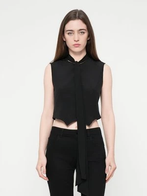 Bluzka Emporio Armani czarny
