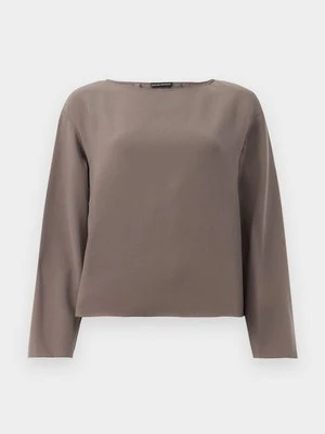 Bluzka Emporio Armani taupe