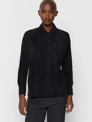 Bluzka Emporio Armani granatowy