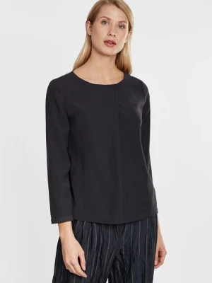 Bluzka Emporio Armani granatowy