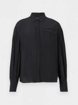 Bluzka Emporio Armani niebieski