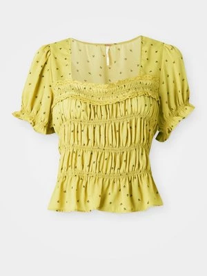 Bluzka Free People musztardowy