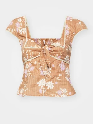 Bluzka Free People brązowy