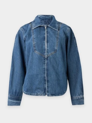 Bluzka GAP niebieski denim