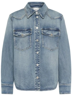 Bluzka Gestuz jasnoniebieski denim