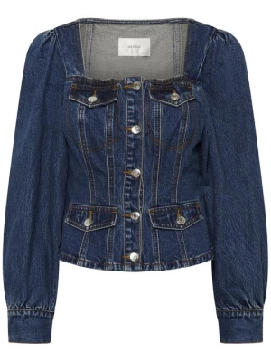 Bluzka Gestuz niebieski denim