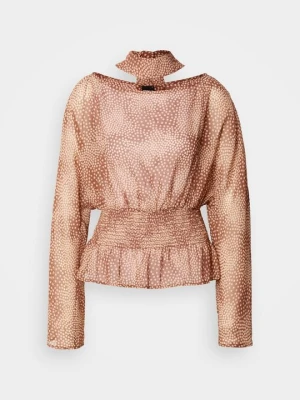 Bluzka Gina Tricot jasnobrązowy