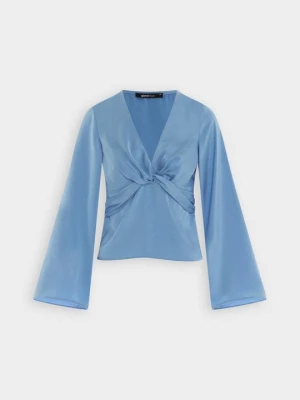 Bluzka Gina Tricot jasnoniebieski
