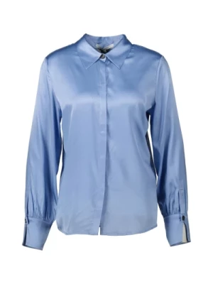 Bluzka Hint w jasnoniebieskim kolorze Xandres