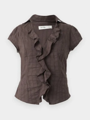 Bluzka Hollister Co. brązowy