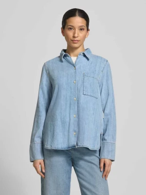 Bluzka jeansowa o kroju regular fit z czystej bawełny Marc O'Polo