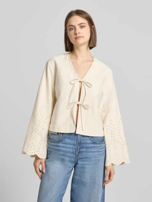 Bluzka jeansowa o kroju regular fit z czystej bawełny model 'ELSA' Only