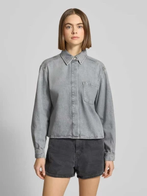 Bluzka jeansowa o kroju relaxed fit z czystej bawełny Marc O'Polo DENIM