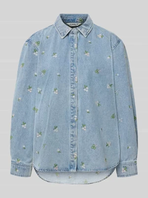 Bluzka jeansowa o kroju relaxed fit z czystej bawełny Model 'VERA' Only