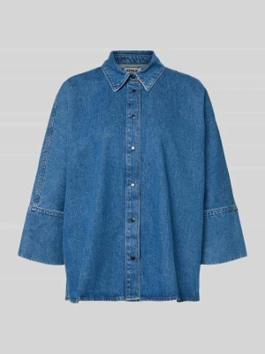 Bluzka jeansowa o luźnym kroju z czystej bawełny model ‘GRACE’ Only